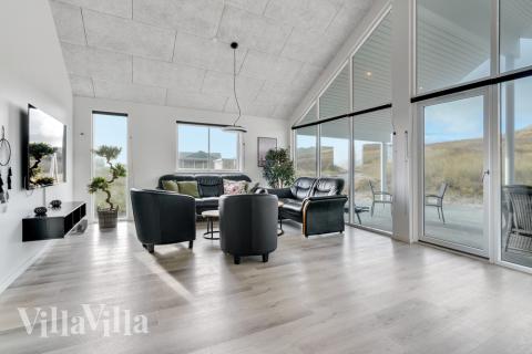 In der Sofalandschaft des Ferienhauses Nr. 486 kann man es richtig gemütlich machen.