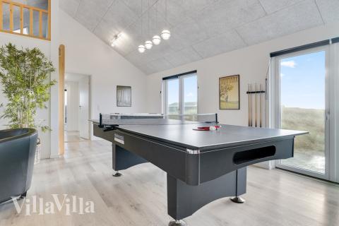 Veranstaltet ein Turnier im Aktivitätsraum, wenn ihr das Ferienhaus Nr. 486 in Westjütland besucht.