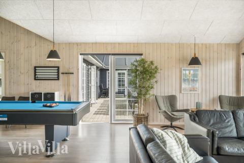 Veranstaltet ein Turnier im Aktivitätsraum, wenn ihr das Ferienhaus Nr. 500 in Nordjütland besucht.