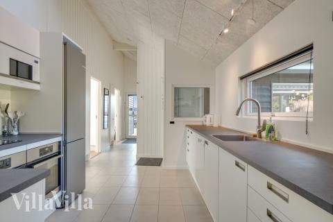 Die Küche im Luxusferienhaus Nr. 504 ist gut eingerichtet.