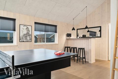 Aktivitätsraum im Luxusferienhaus Nr. 726 mit 7 Schlafzimmern und Platz für 18 Gäste.