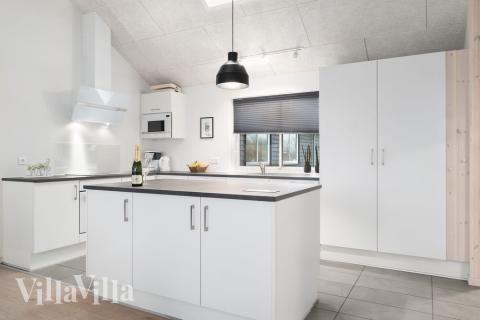 Die Küche im Luxusferienhaus Nr. 726 ist gut eingerichtet.