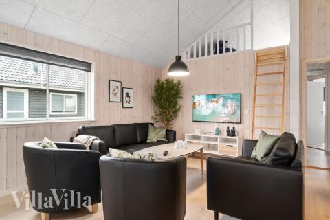 Aktivitätsraum im Luxusferienhaus Nr. 730 mit 9 Schlafzimmern und Platz für 24 Gäste.