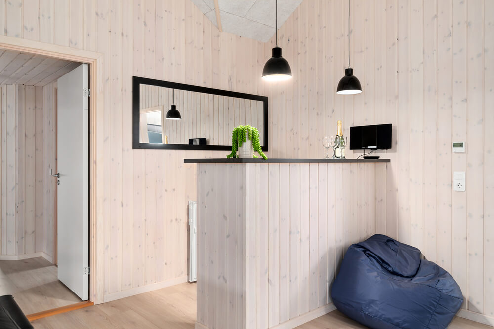Das Ferienhaus 730 ist mit eigener Bar ausgestattet