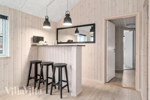 Das Ferienhaus 733 ist mit eigener Bar ausgestattet