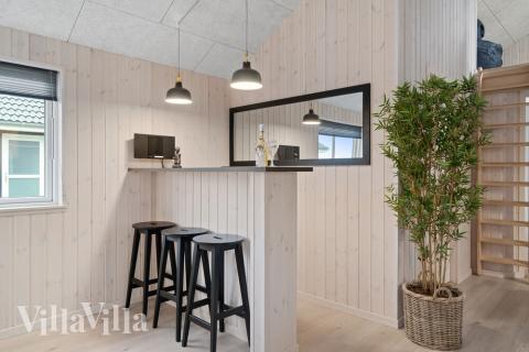 Das Ferienhaus 732 ist mit eigener Bar ausgestattet