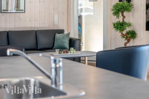 Aufenthaltsraum mit Platz für 20 im Luxusferienhaus Nr. 731.