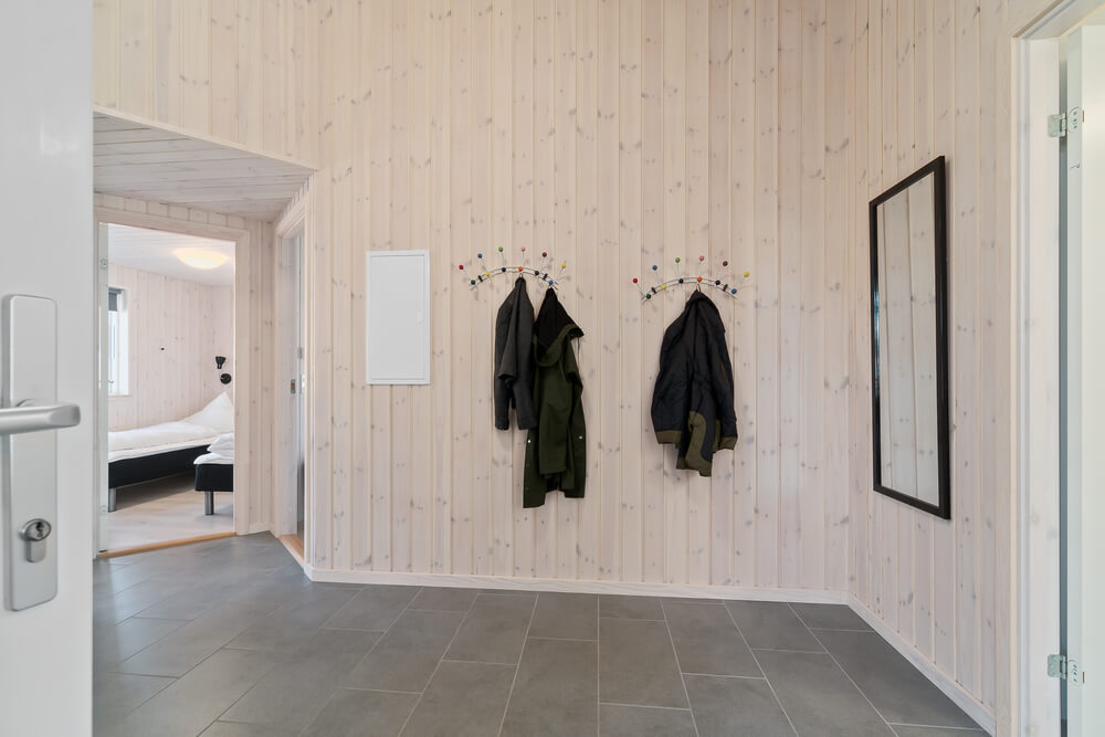 Der geräumige Eingangsbereich im Luxusferienhaus Nr. 729 in Deutschland