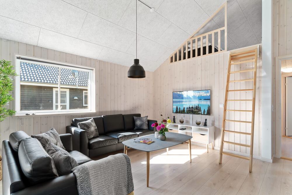 Aktivitätsraum im Luxusferienhaus Nr. 729 mit 9 Schlafzimmern und Platz für 24 Gäste.