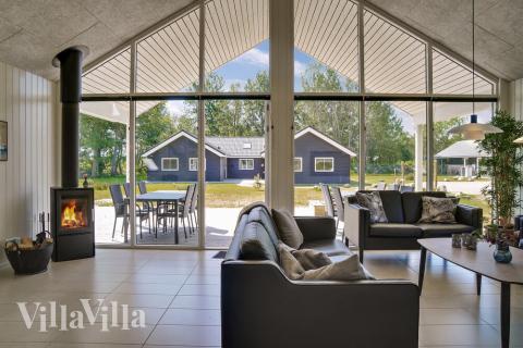 Die Couchecke im Luxusferienhaus Nr. 503 in Lolland/Falster/Mön.