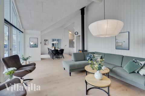 Das Wohnzimmer im Luxusferienhaus Nr. 511.