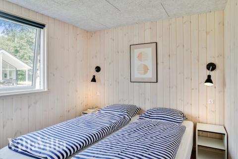 Eines der 5 Schlafzimmer im Luxusferienhaus Nr. 515