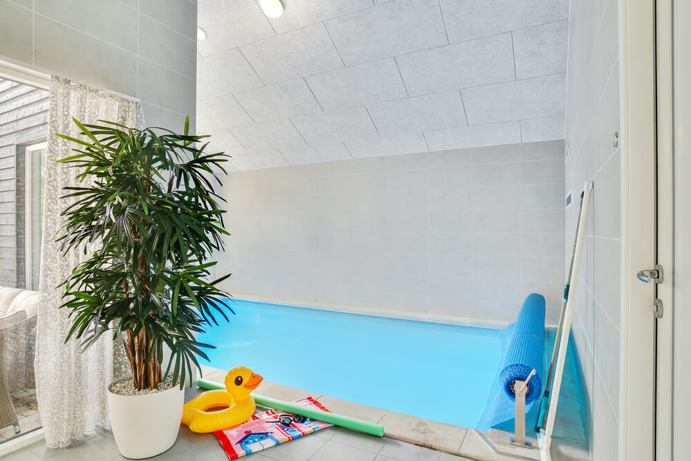 Der schicke Pool im Luxusferienhaus Nr. 515 für 14 Personen