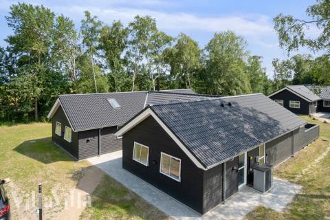 Dieses schicke Poolhaus Nr. 515 liegt in Lolland/Falster/Mön und bietet Platz für 14 Personen.