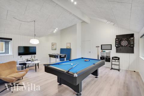 Veranstaltet ein Turnier im Aktivitätsraum, wenn ihr das Ferienhaus Nr. 517 in Lolland/Falster/Mön besucht.