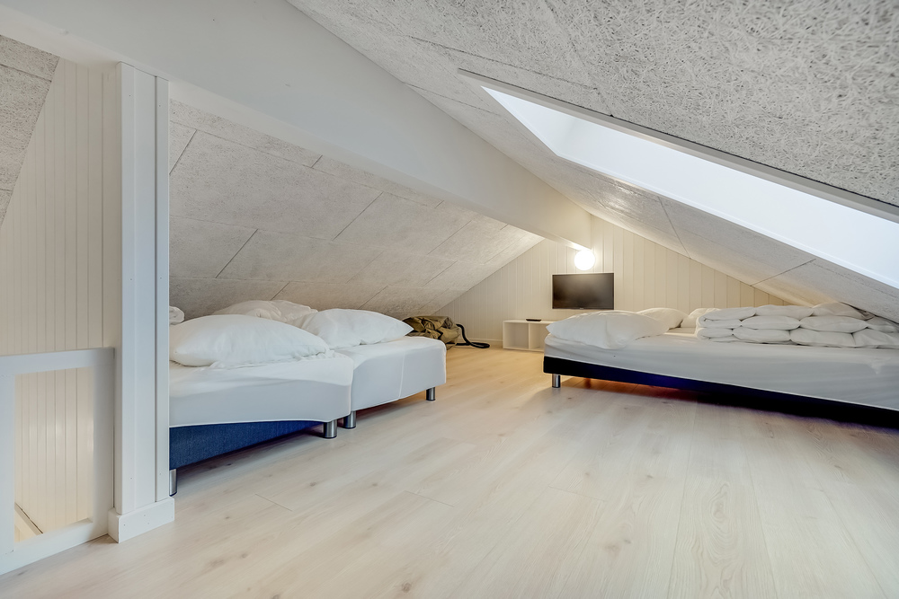 Eines der 7 Schlafzimmer im Luxusferienhaus Nr. 507