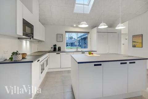 Die Küche im Luxusferienhaus Nr. 507 ist gut eingerichtet.