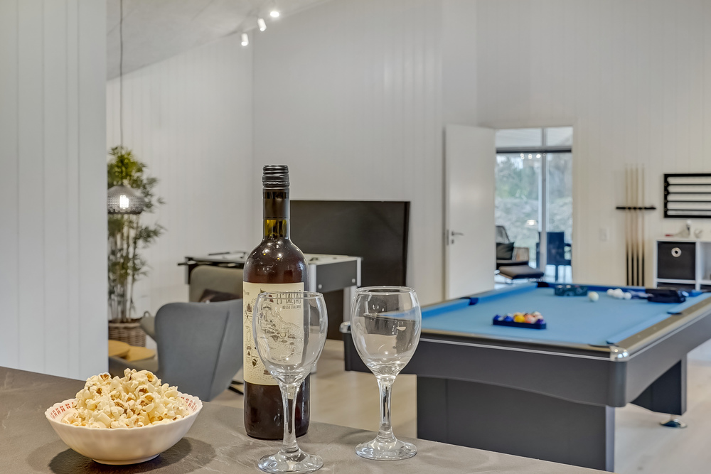 Veranstaltet ein Turnier im Aktivitätsraum, wenn ihr das Ferienhaus Nr. 507 in Lolland/Falster/Mön besucht.