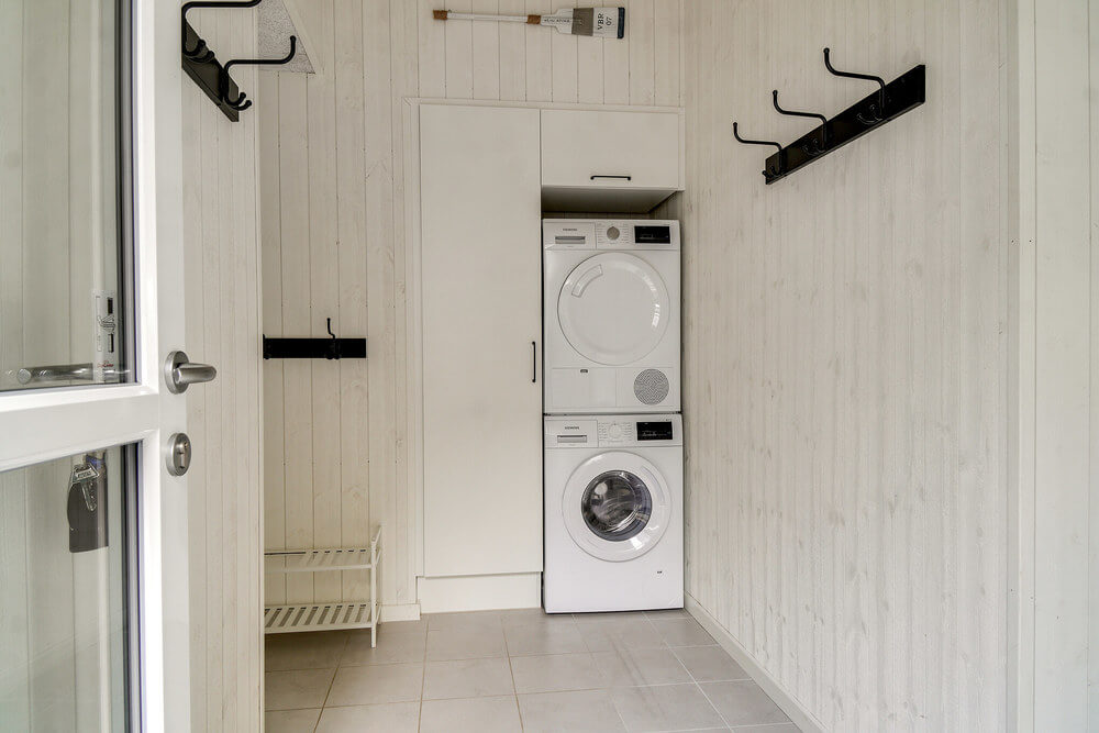 Der geräumige Eingangsbereich im Luxusferienhaus Nr. 506 in Lolland/Falster/Mön