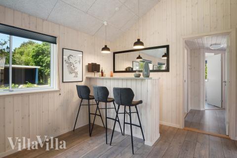 Das Ferienhaus 498 ist mit eigener Bar ausgestattet