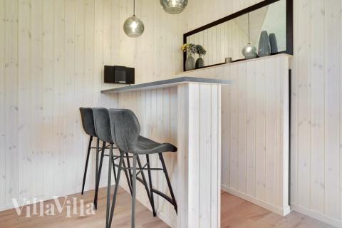 Das Ferienhaus 521 ist mit eigener Bar ausgestattet