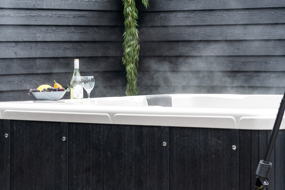 Das Luxusferienhaus Nr. 521 bietet u. a. einen tollen Whirlpool