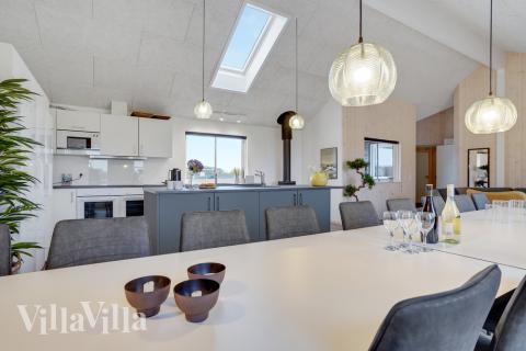 Der Aufenthaltsraum bietet Platz für 20 Personen, wenn ihr das Ferienhaus 508 in Südjütland besucht.