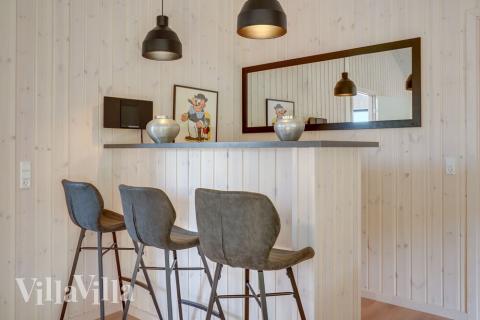 Das Ferienhaus 499 ist mit eigener Bar ausgestattet