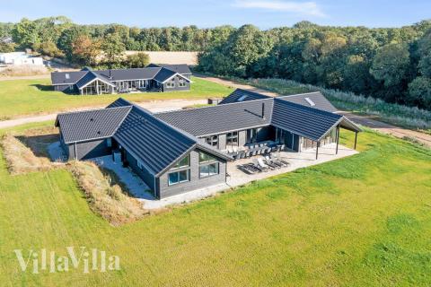 Dieses schicke Poolhaus Nr. 531 liegt in Südjütland und bietet Platz für 30 Personen.