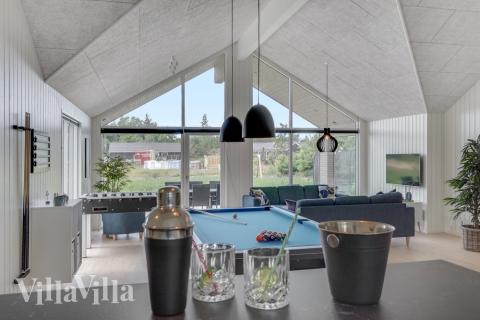 Das Ferienhaus 516 ist mit eigener Bar ausgestattet