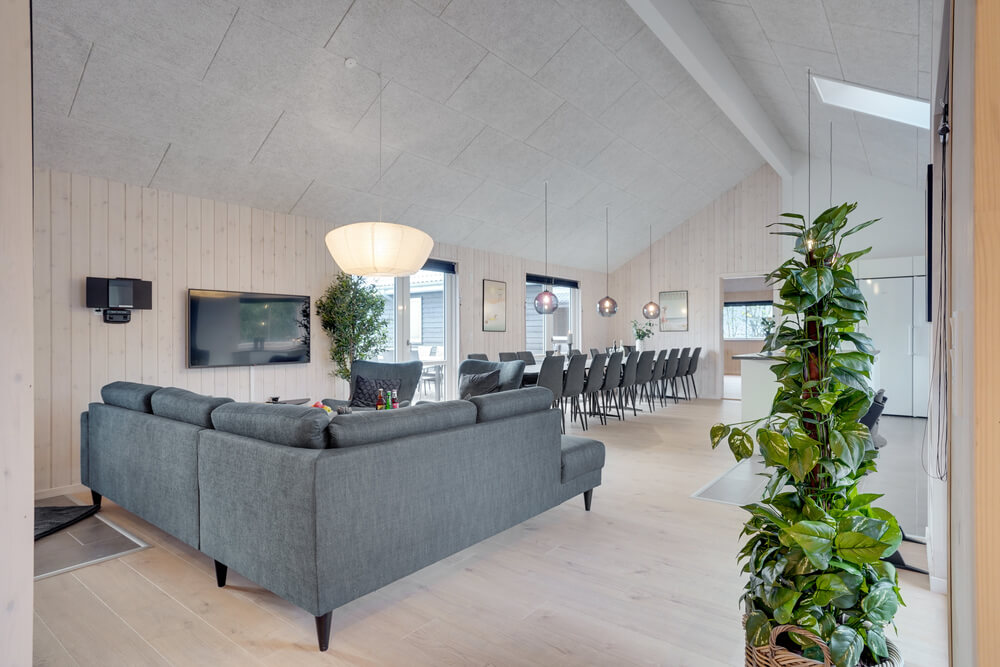Das Wohnzimmer im Luxusferienhaus Nr. 526.