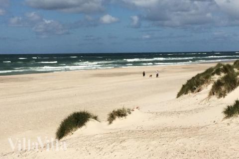 Der herrliche Strand in der Nähe von Luxusferienhaus Nr. 518 bei Westjütland.