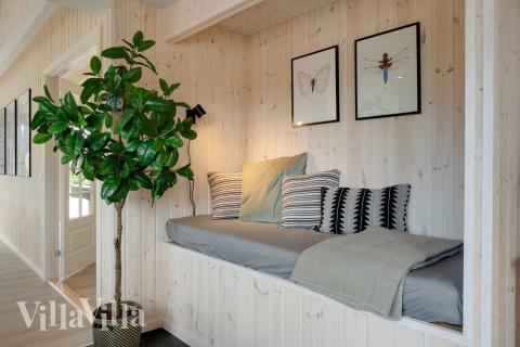 Gut ausgestattete Küche im Luxusferienhaus Nr. 518 in Westjütland.