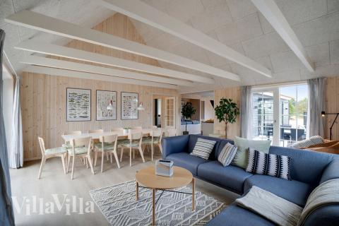 Das Luxusferienhaus Nr. 518 hat einen wunderschönen Aufenthaltsraum.