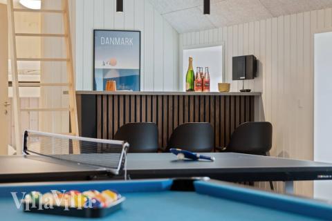 Das Ferienhaus 528 ist mit eigener Bar ausgestattet