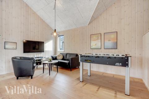 Das Wohnzimmer im Luxusferienhaus Nr. 488.