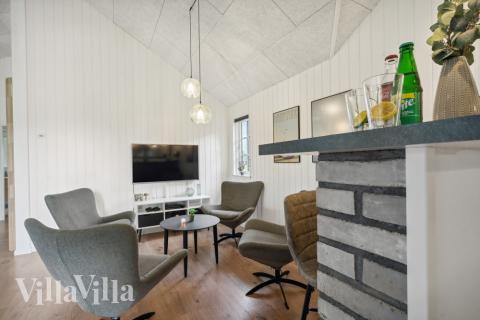 Das Ferienhaus 520 ist mit eigener Bar ausgestattet