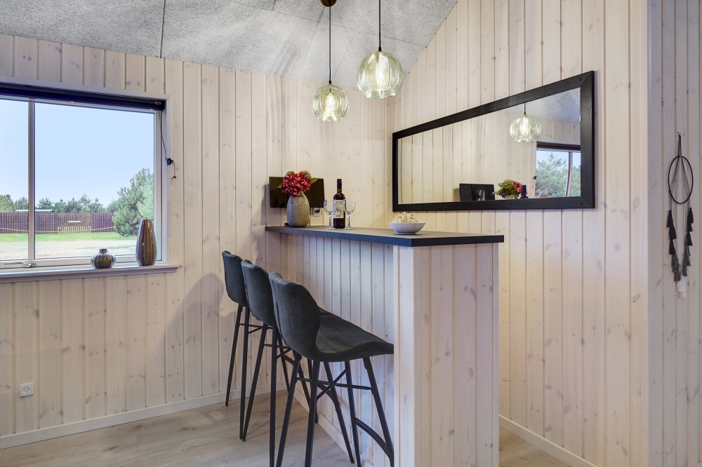 Das Ferienhaus 532 ist mit eigener Bar ausgestattet