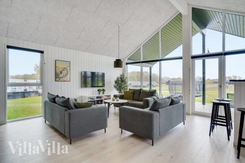 In der Sofalandschaft des Ferienhauses Nr. 530 kann man es richtig gemütlich machen.