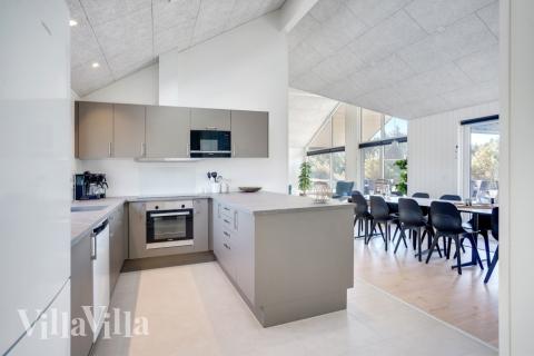 Die Küche im Luxusferienhaus Nr. 533 ist gut eingerichtet.