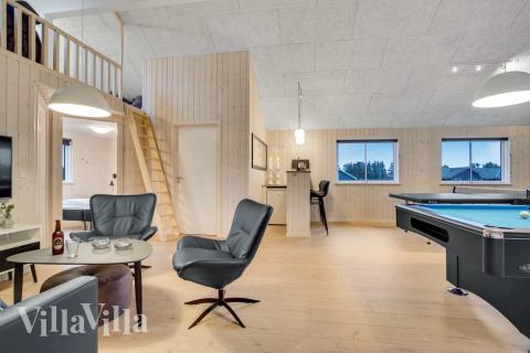 Veranstaltet ein Turnier im Aktivitätsraum, wenn ihr das Ferienhaus Nr. 529 in Nordjütland besucht.