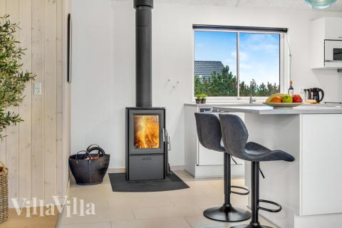 Die Küche in dem Luxusferienhaus Nr. 529 ist so gut ausgestattet, dass man problemlos Mahlzeiten für 20 Personen zubereiten kann.