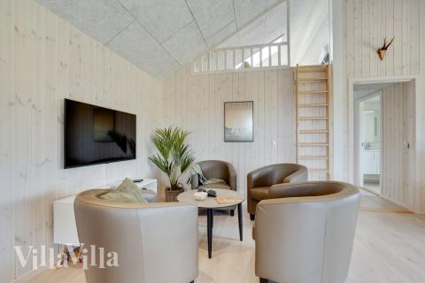 Das Wohnzimmer im Luxusferienhaus Nr. 525.