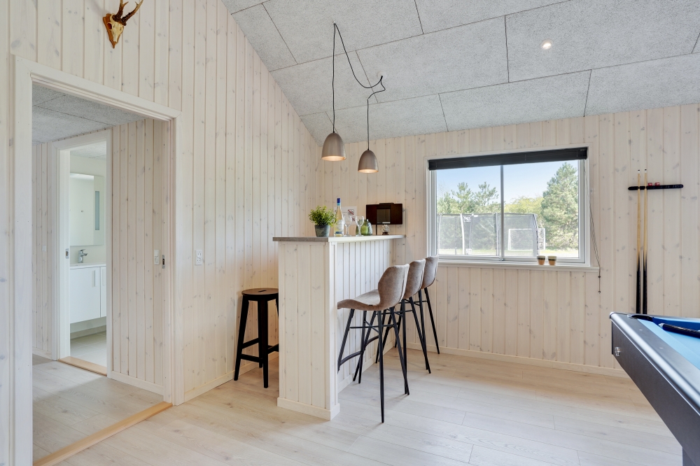 Das Ferienhaus 525 ist mit eigener Bar ausgestattet