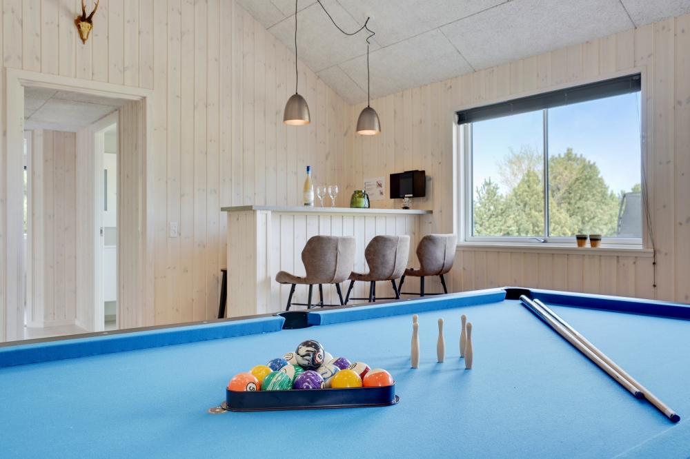 Veranstaltet ein Turnier im Aktivitätsraum, wenn ihr das Ferienhaus Nr. 525 in Lolland/Falster/Mön besucht.