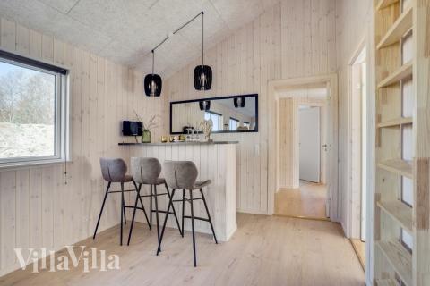 Das Ferienhaus 523 ist mit eigener Bar ausgestattet