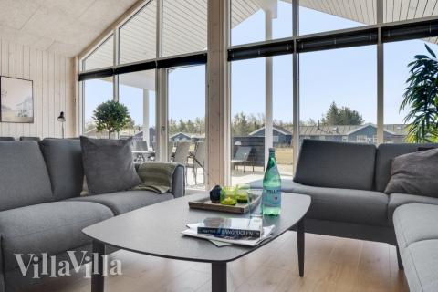 Das Wohnzimmer im Luxusferienhaus Nr. 523.