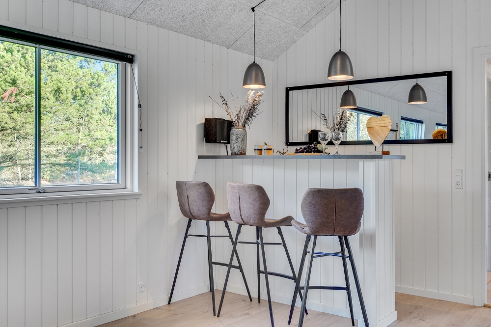 Das Ferienhaus 536 ist mit eigener Bar ausgestattet