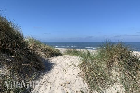 Der Strand in der Nähe von Luxusferienhaus Nr. 536.