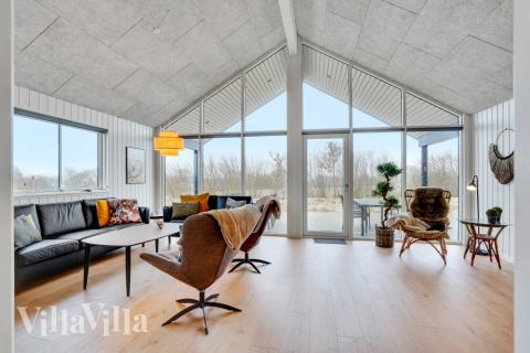 Das Wohnzimmer im Luxusferienhaus Nr. 537.